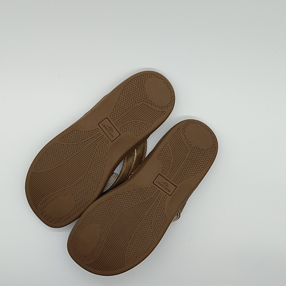 Dockers mens brown flip flops size 9 - Picture 3 of 4